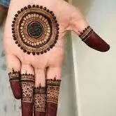 stylish simple mehndi design